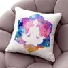 Meditation Decorative Pillowcase Living Room Office Home Pillowcase Car Ornaments