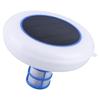 Solar Powered Pool Ionizer 7-Colored LED Light Copper Pool Ionizer Pool Cleaning Purifier for Above Ground Pool Up To 35.000 Gal
