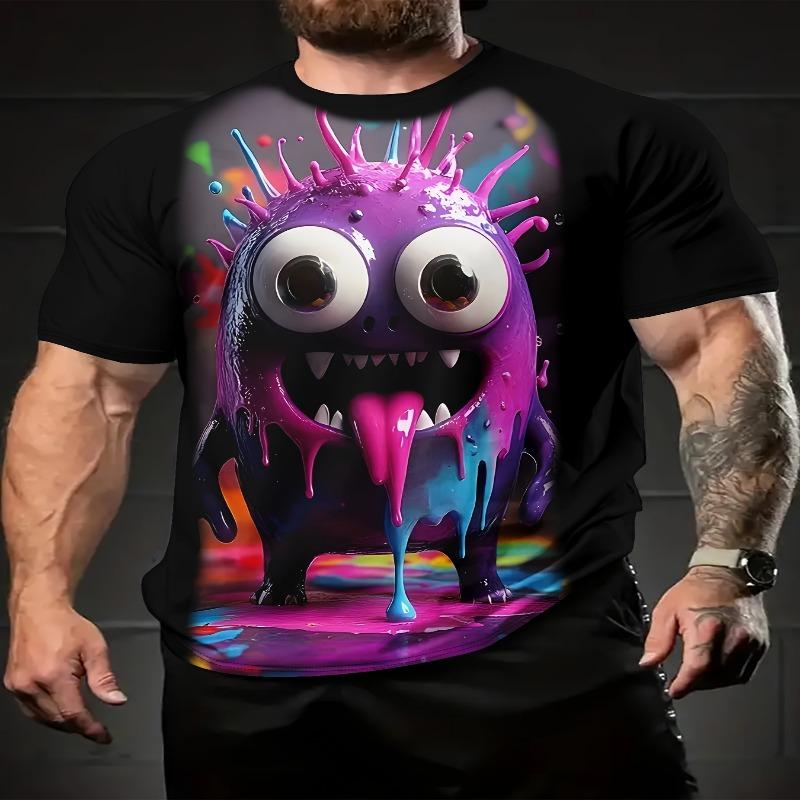 Summer men s casual sports T-shirt S