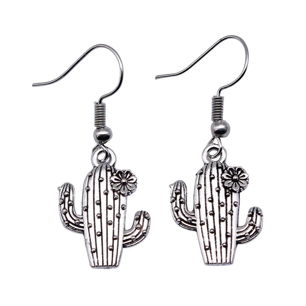 Mushroom Charm Dangle Earrings Forest Nature Inspired Drop Earrings For Girls