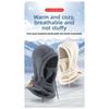 **Winter Warm Hat with Face Mask Men Women Ear Protection Neck Gaiter Windproof Cycling Cold-Proof Balaclava Cap**