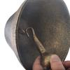 WTEMPO 1PC Retro Iron Door Bell Vintage Wall Hanging Hand-cranked Bell Bar Villa Garden Cafe and Farm Reminding Bell