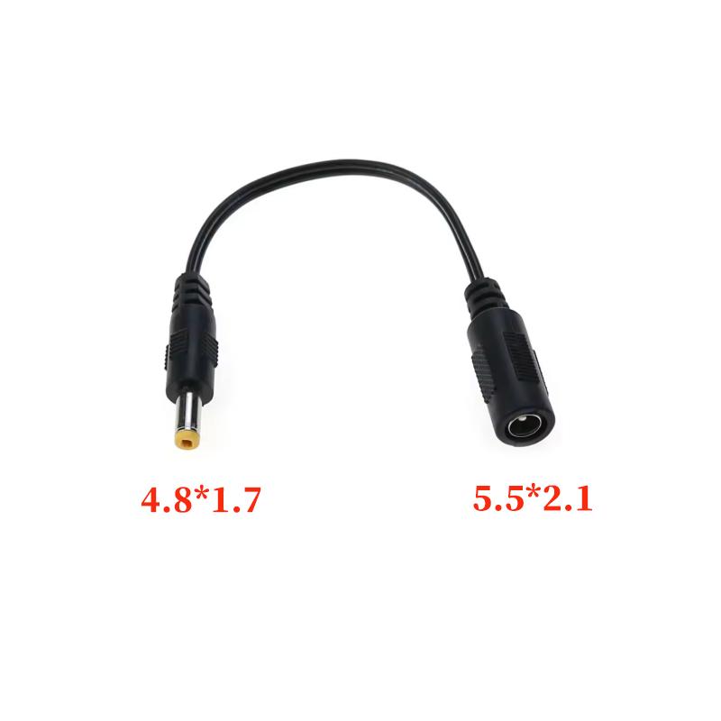 

DC Cable 5.5x2.1mm Female Connector to Male Plug 5.5*2.5mm 3.5x1.35mm 4.0*1.7mm 4.8 2.5 0.7 Cable De Alimentación with Connector