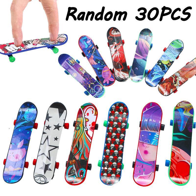 1/10/20Pcs Mini Professional Finger Skateboards Funny Fingertip Fingerboard Anti Stress Sensory Toys For Boys Party Favors Gift