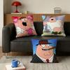 Guy PPeter GriffinS   Various Sizes Square Pillow Case For Car Home Bedchamber Decor