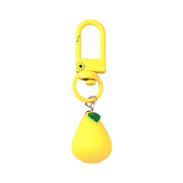 Whimsical Fruit Themed Keyring Decorative Charm For Backpacks Luggage Keys Trendy Accessory Gift