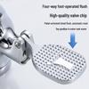 XMSJ All-Copper Foot Pedal Squat Toilet Flush Valve