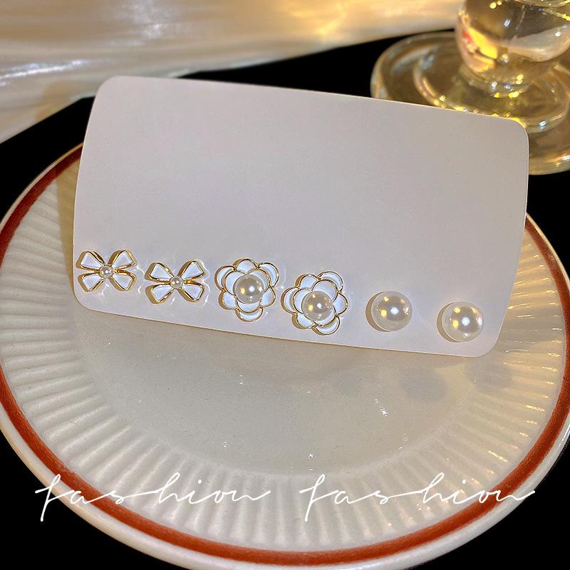 925 Silver Needle Luxury Stud Earrings Set: Exquisite, Versatile Fashion for Women