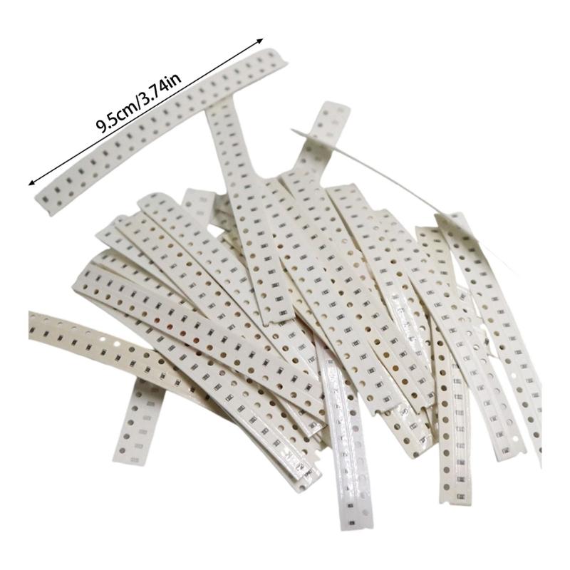 0603 Chip Resistors Kit 33 Different Values 20Pieces Per Type Precisions Resistors For Circuit