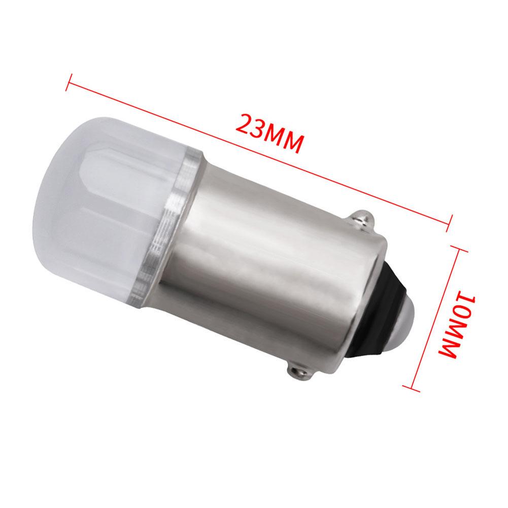 4 szt. Super jasne 12V światła samochodowe led ceramiczne żarówki LED COB BA9S T4W oświetlenie tablicy rejestracyjnej samochodu lampka do czytania biała