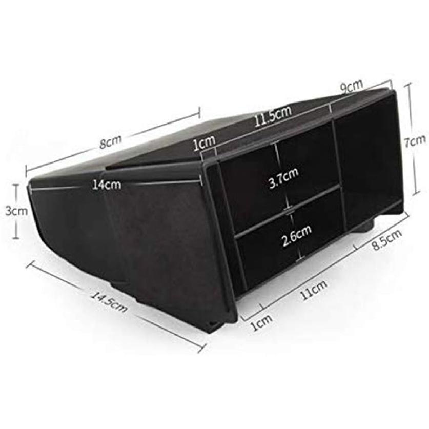 

for Land Rover Discovery Sport 2015 2016 2017 2018 2019 Car-Styling Plastic Central Console Multifunction Storage Box Phone Tray Accessory