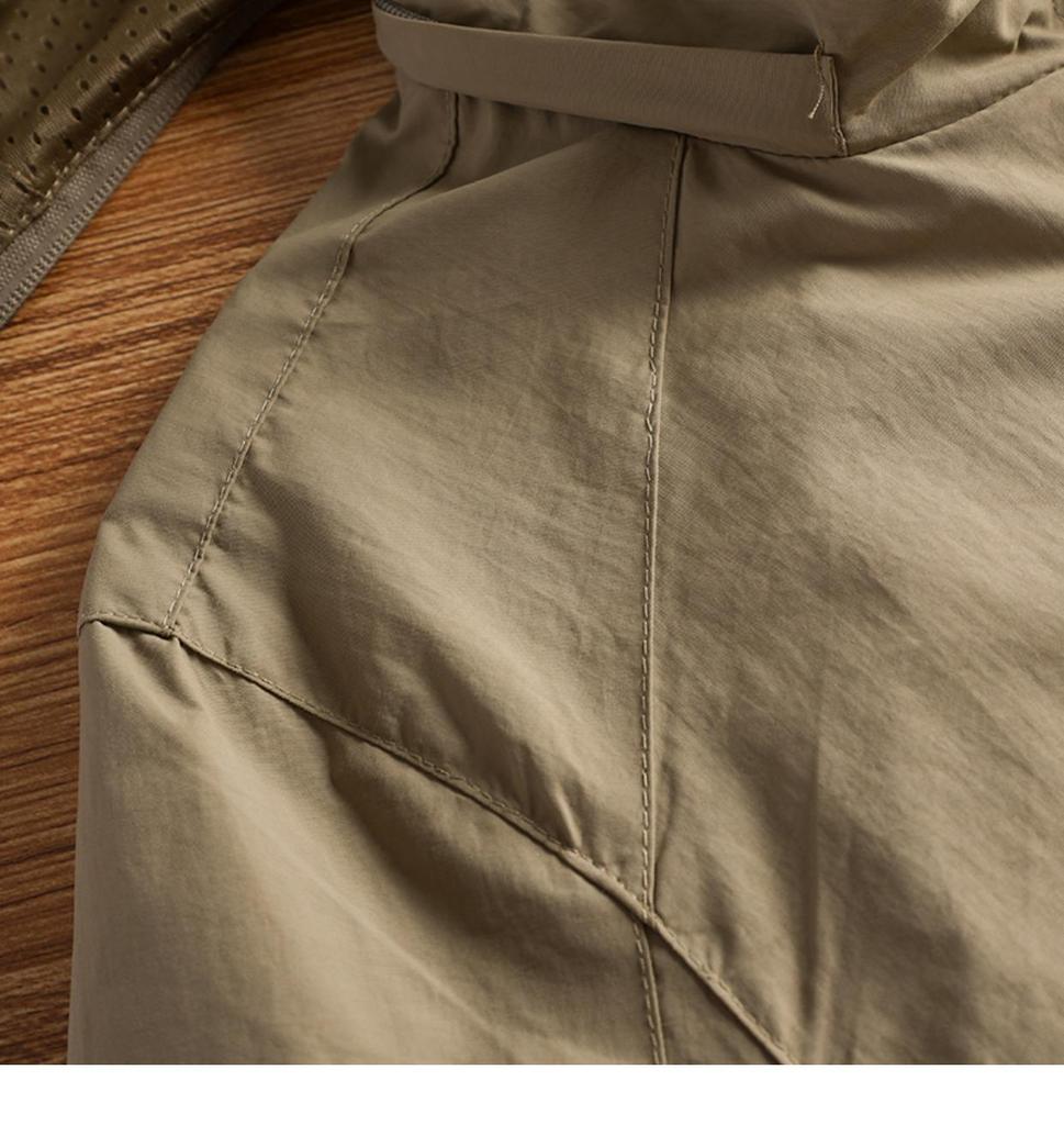 Men's Three-Proof Hooded Windbreaker: Spring/Autumn, Casual Loose Fit, Outdoor Ski Jacket