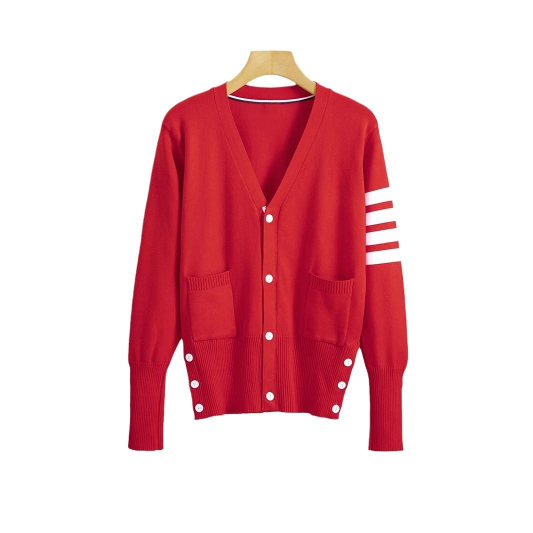 

Кардиган женский свитер короткий маленький пальто v-образный вырез новый весна и осень внешний вид S