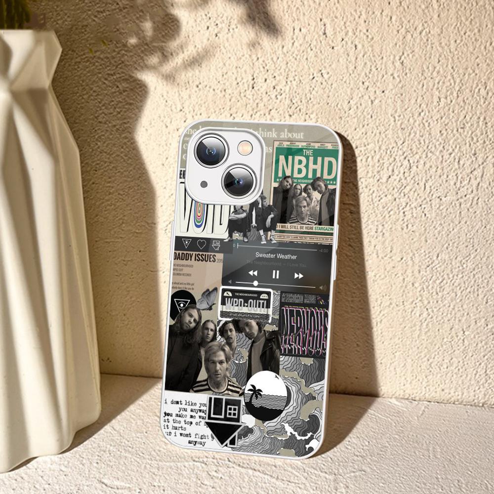 Custodia per Telefono Rock Band The N-Neighbourhood Per IPhone 14 13 12 Mini 11 Pro XS Max X XR 14 Plus Cover in Vetro Temperato