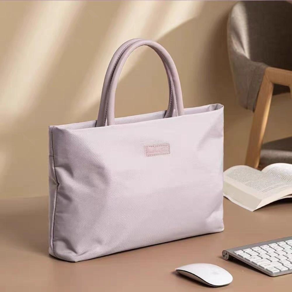 Durable 16 Inch Laptop Bag Waterproof Shockproof Shoulder Straps Handbag Large Capacity Stylish Briefcase Daily Commute