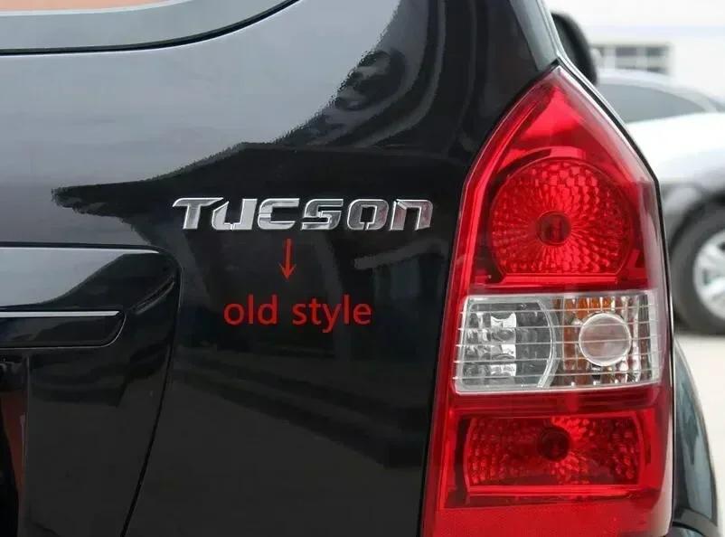 ankfz6 Stickers for Hyundai ABS Rear Trunk Emblem Kona I30 Tucson Sonata Elantra Accent Veloster 3D Car Chrome Tailgate Body Side Badge