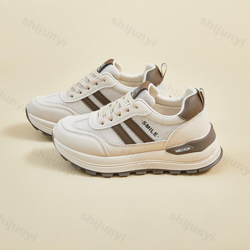 Women Casual Sneakers 2026 Autumn Comfortable Non Slip Outdoor Running Shoes Fashion Thick Sole Leisure Breathable Walking Shoes