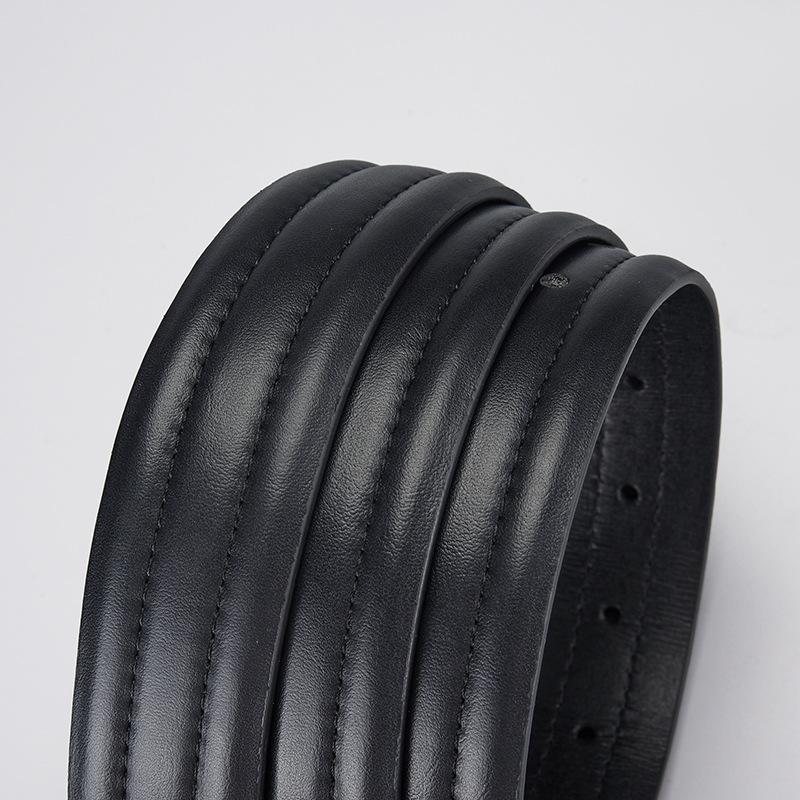 Belt Men'S Business Casual Men'S Belt Alloy Pin Buckle Premium Belt Men'S Belt Tide