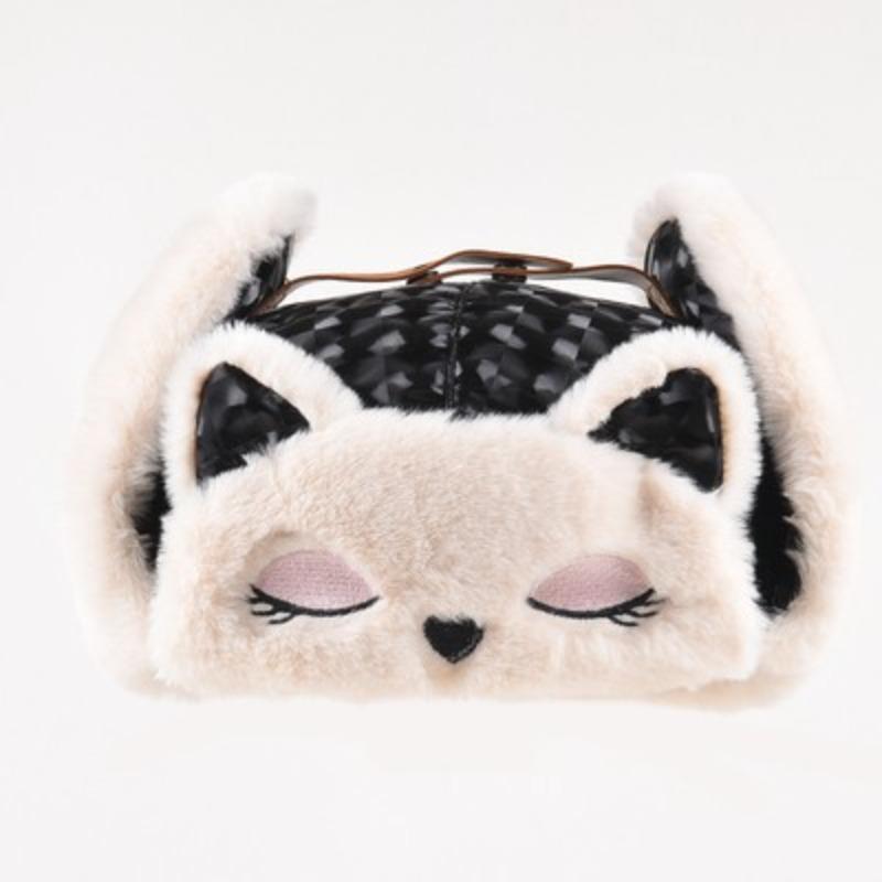 Beaver Cute Thunderhead Cap Female Cartoon Winter Thickening Cold Warm Cap Ear Protection Cycling Cotton Hat