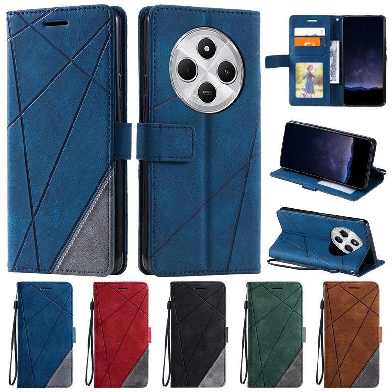 Pro Coque Xiaomi Redmi 14C 5G Kryt Flip Peněženka Kožené Pouzdro na pro Funda Xiomi Xiaomi Redmi 14C Redmi14C 14 C 5G Pouzdro na Telefon Taška