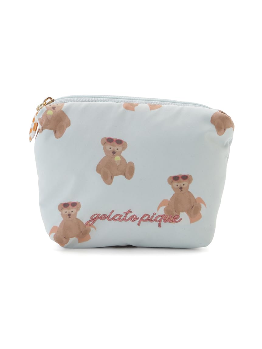 Summer Bear Print Tissue Pouch PWGB262560 MNT F [Gelato Pique] All-Over Women s