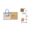 COACH Field Fabric With Cow Leather Tote Bag, Shopping Bag, Handbag, Shoulder Bag, Crossbody Bag Small Women's CH740-B4VPK