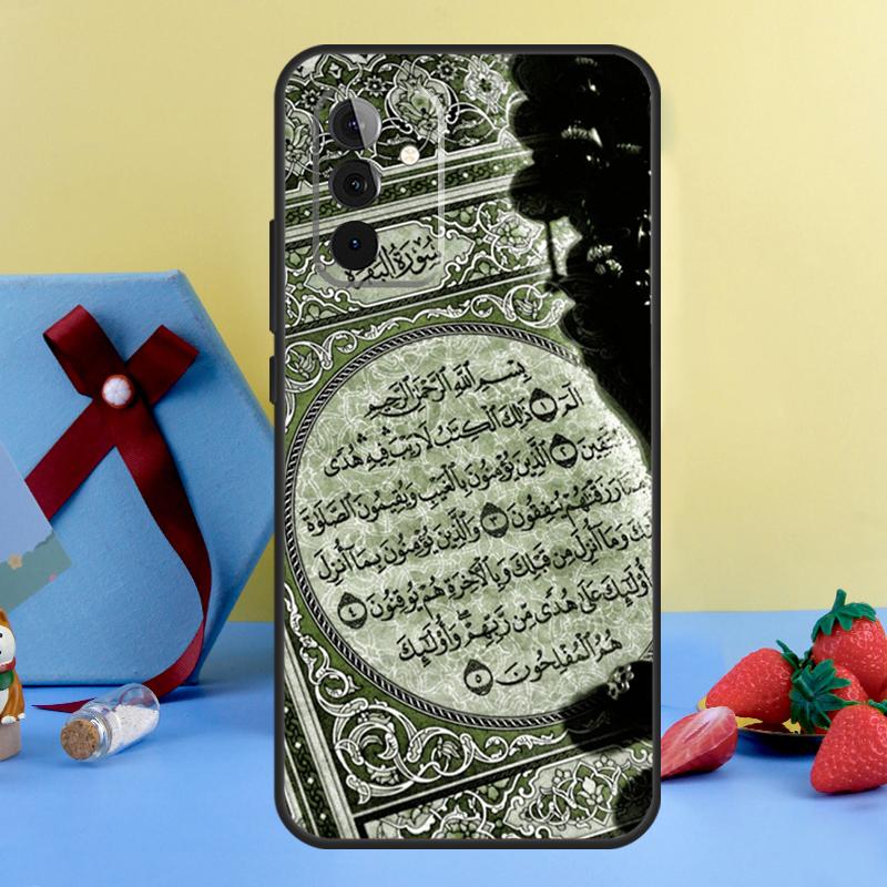 Islamic Book Arabic Quran Muslim Case For Samsung Galaxy A14 A54 A34 A12 A22 A32 A52 S A51 A71 A13 A23 A33 A53 A15 A25 Cover