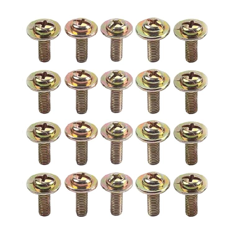 

20Pcs/set Screws Drum Accessory Lug Mounting for Drummer Claw Hooks Screws Drum Lug Claw Hook Screw Replacement Parts 1