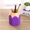 Large Capacity Dustproof Creative Pen Holder for Desk Storage