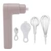 Electric Egg Beater 800mah Rechargeable Cordless Hand Blender Efficient Handheld Stick Mixer for