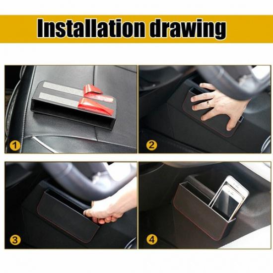Auto Car Interior Accessories Phone Organizer Storage Bag Box Holder Universal
