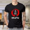 Ninja Japanese Kanji Script Calligraphy Shinobi Ninjutsu TShirt Cotton Woman T Shirt Black T Shirt Man Mens Tall T Shirts
