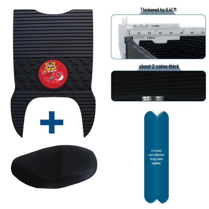 Tai Ling Hurricane Waterproof & Dirt-Resistant Electric Vehicle Foot Mats