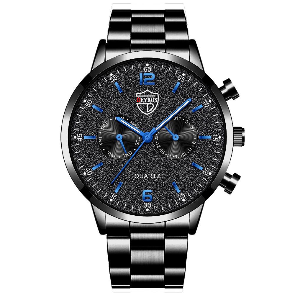 Fashion Watch Men'S Stainless Steel With Quartz Automatic Movement Watch