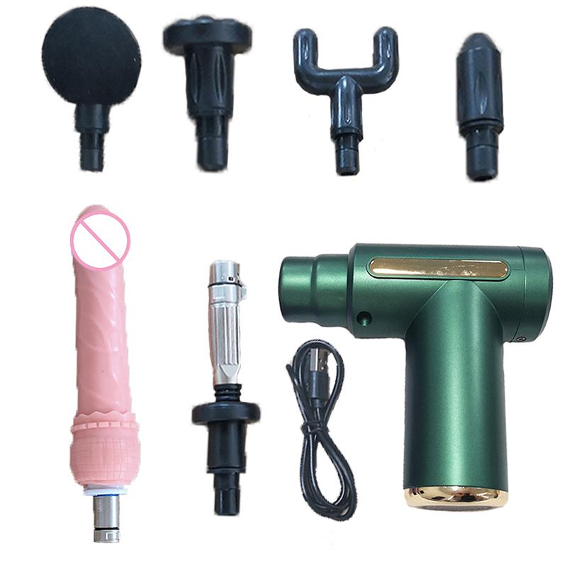 2in1 Penis Dildos Vibrators Gun Fascial Massager Adult Sexy Toysfor Woman G Spot Anal Clit Stimulator Sexy Accessories Sex Shop