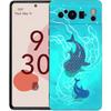 Luxury TPU Phone Case For Google Pixel 9 8 8A 7 7A 6 Pro XL 6A 5G Ocean Whale Shark Swimming Black Soft Back Cover
