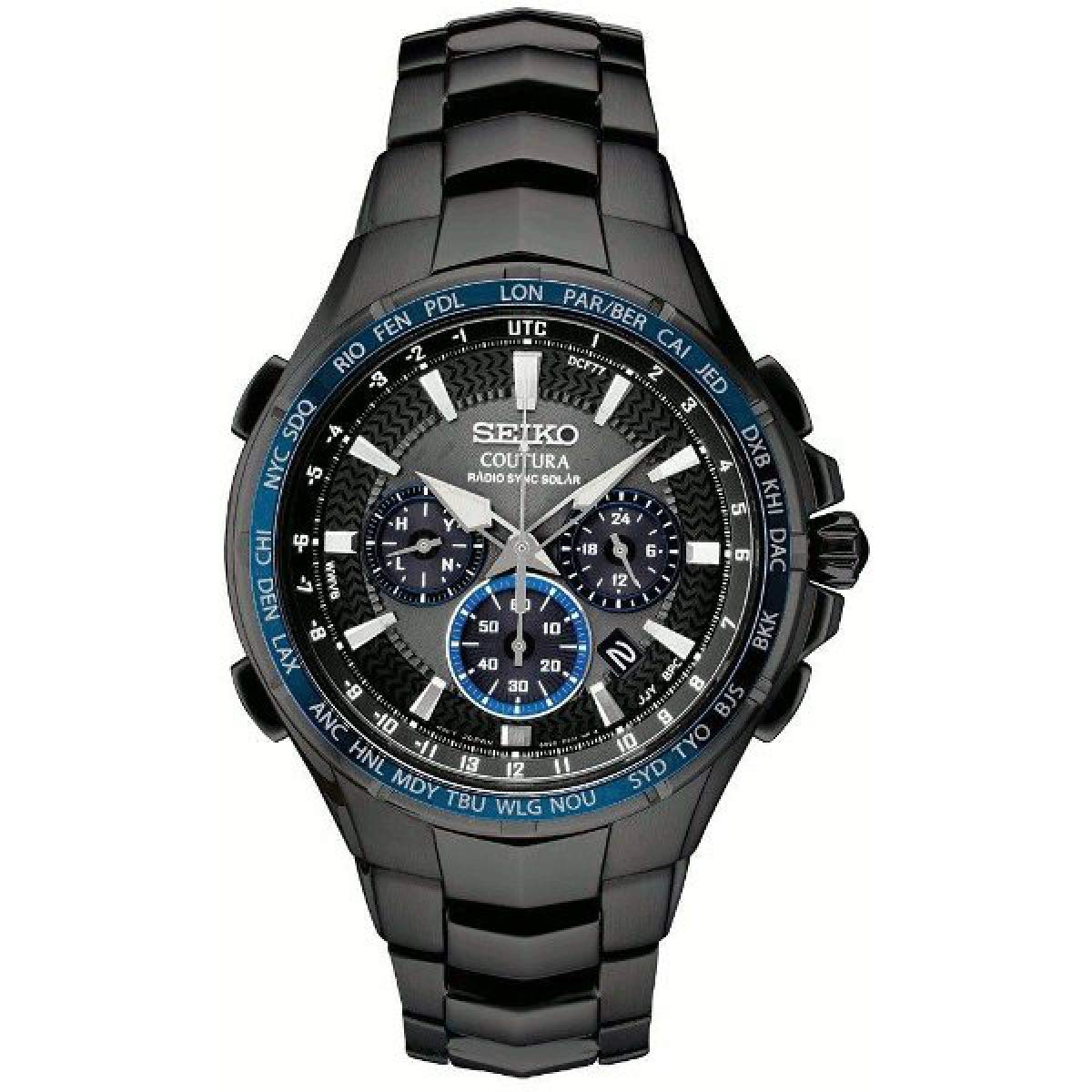 

SEIKO SSG021 Coutura Solar Radio World Time Chronograph для чоловіків [Елемент]