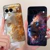 For Google Pixel 7A Case Pixel7 Pro Luxury Flower Butterfly Painted Cover Soft Silicone Case For Google Pixel 7 Pro Pixel7A Bags