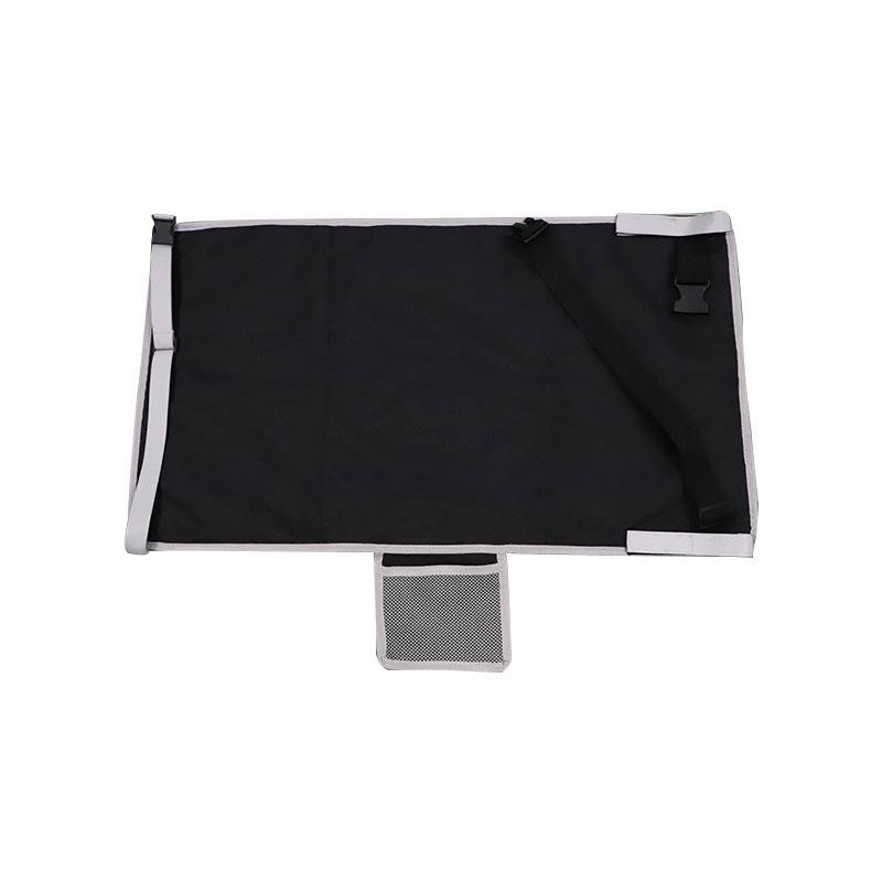 

Детская подставка для ног в самолет и дорожная кровать - Портативный удлинитель сиденья для малышей чёрный