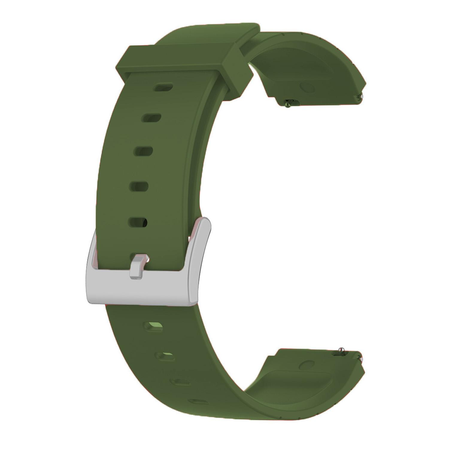 

Для Mibro Watch GS Силіконовий ремінець для годинника Регульований зап ястний ремінець Заміна Army Green