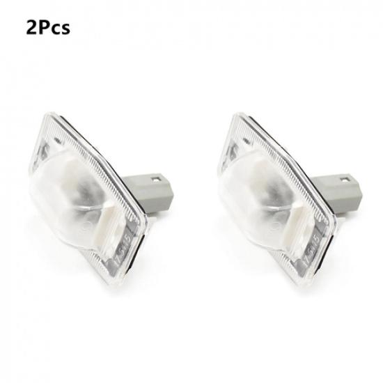 

2Pcs License Plate Lamp Light NC1051270B For Ford Escape Mazda Miata Protege