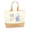Jute Bag Childcare Accessories The Others Vs Me Tote Bag Beach Man Woman Profession