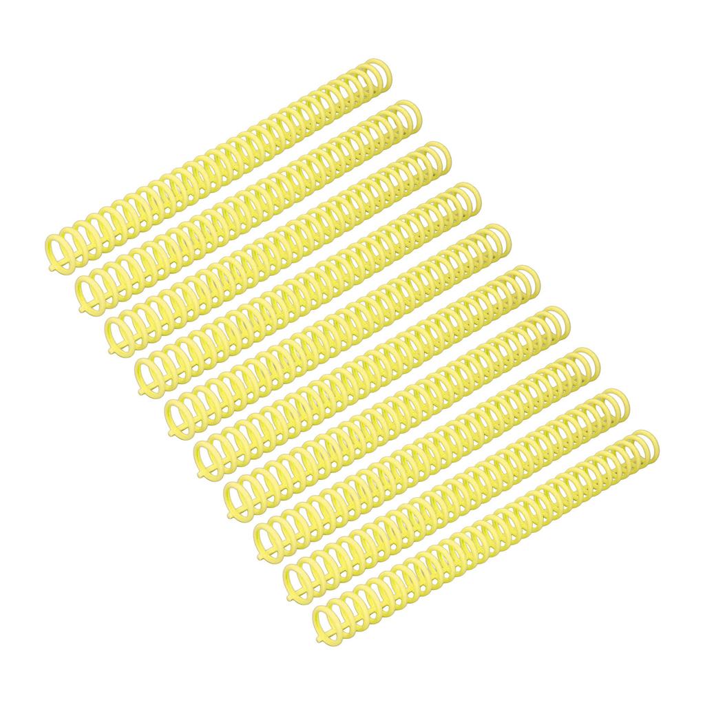 10 Stück Kammbinde-Rücken 150 Seiten 30 Ringe Plastikbinder-Kämme Leicht zu öffnen und zu schließen zum Hinzufügen 19mm für