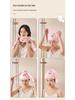 Thickened Cartoon Coral Fleece Hair Drying Towel - Absorbent, Quick-Drying, Foldable & Warm Head Wrap Cap