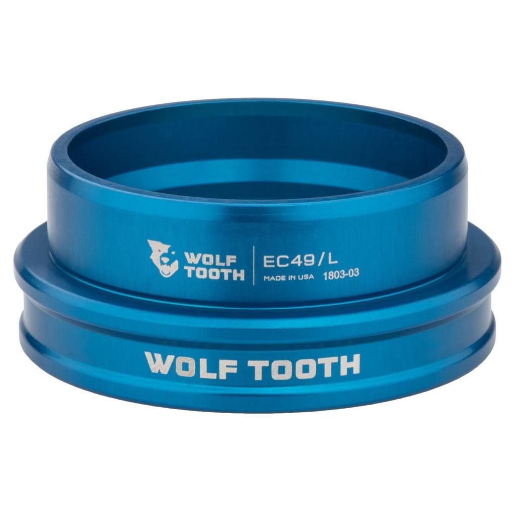 Wolf Tooth Lower Blue and lower sold EC49/40 Headset, (Upper separately)
