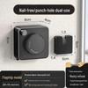 Wall-Mounted Double Rope Clothes Drying Line - Stainless Steel for Bathroom or Balcony