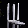 Natural White Selenite Gypsum Sticks Irregular Reiki Mineral Specimen Healing Crystal Wand Diy Jewelry Pendant Making Stone