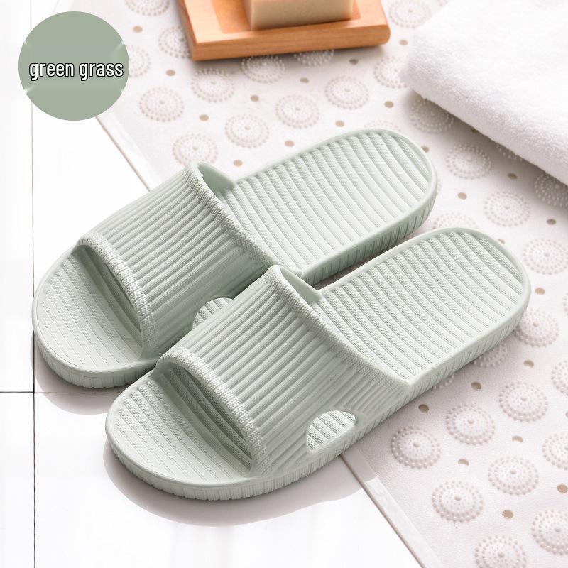 Men's and Women's Non-Slip Indoor Bathroom Slippers - Soft Sole Summer Sandals for Couples