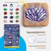 National Geographic Mega Gemstone Excavation Kit A science kit to excavate 15 real gemstones and A great gift for girls and A mining kit for mineral –