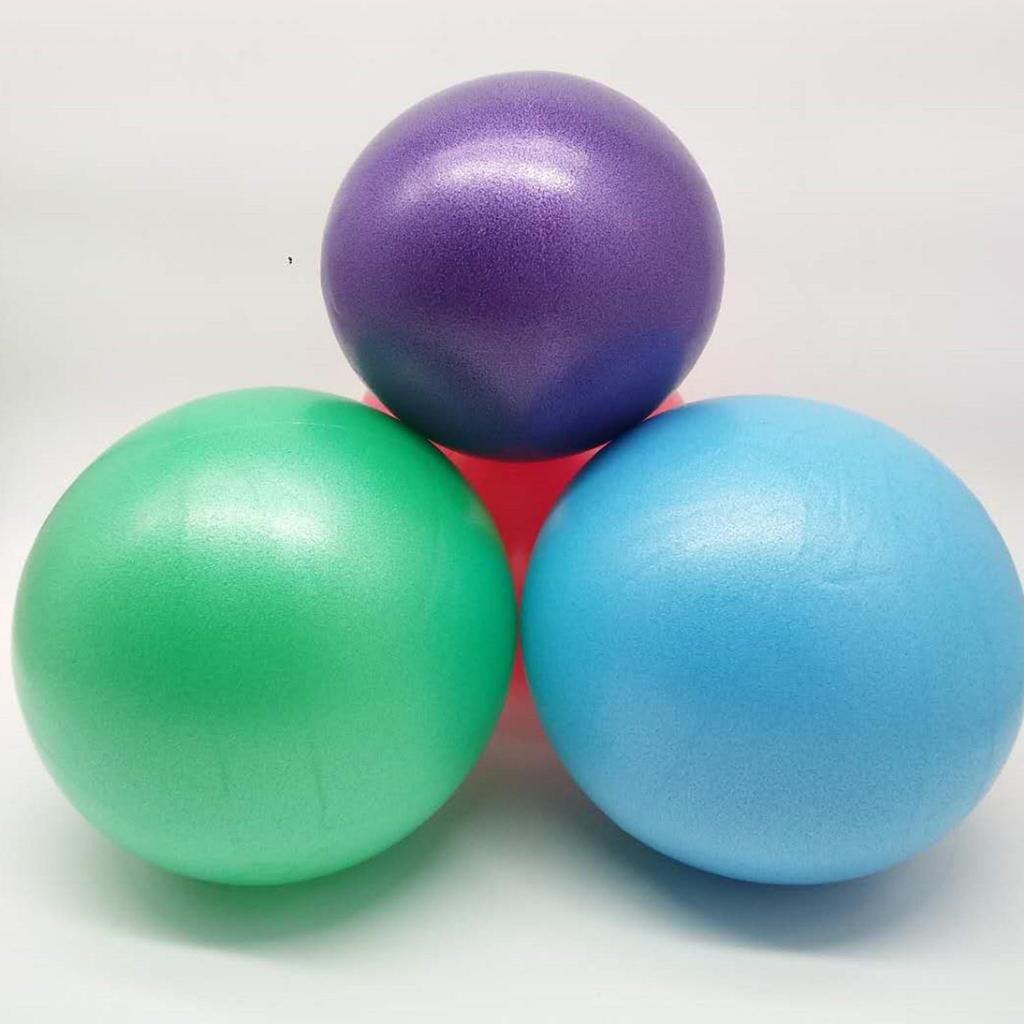 Frosted Mini Yoga Ball 25cm | Wheat Straw Pilates Inflatable Gymnastics Fitness Ball